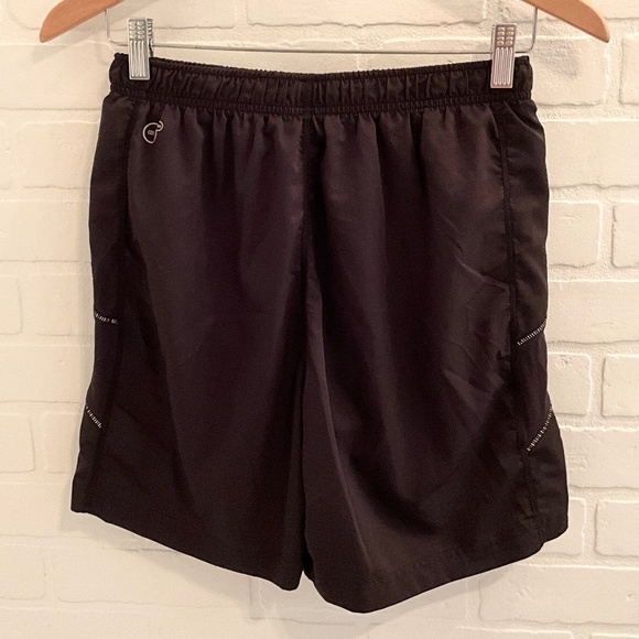 Puma Men Basket Shorts Cool Cell Black White Size S - Picture 4 of 8